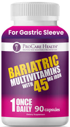 ProCare Health "1 per Day!" Bariatric Multivitamin Capsule with 45mg Iron