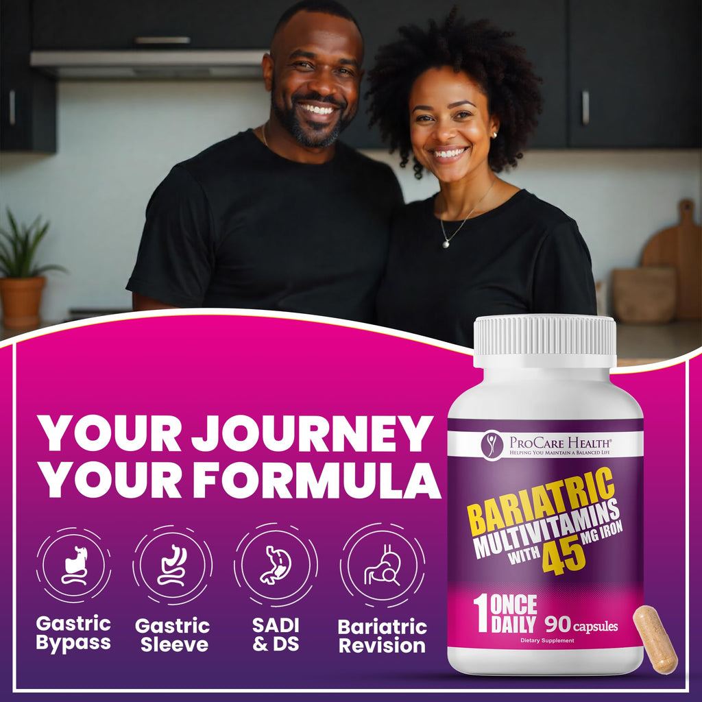 ProCare Health "1 per Day!" Bariatric Multivitamin Capsule with 45mg Iron