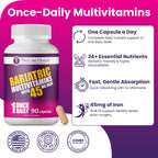 ProCare Health "1 per Day!" Bariatric Multivitamin Capsule with 45mg Iron
