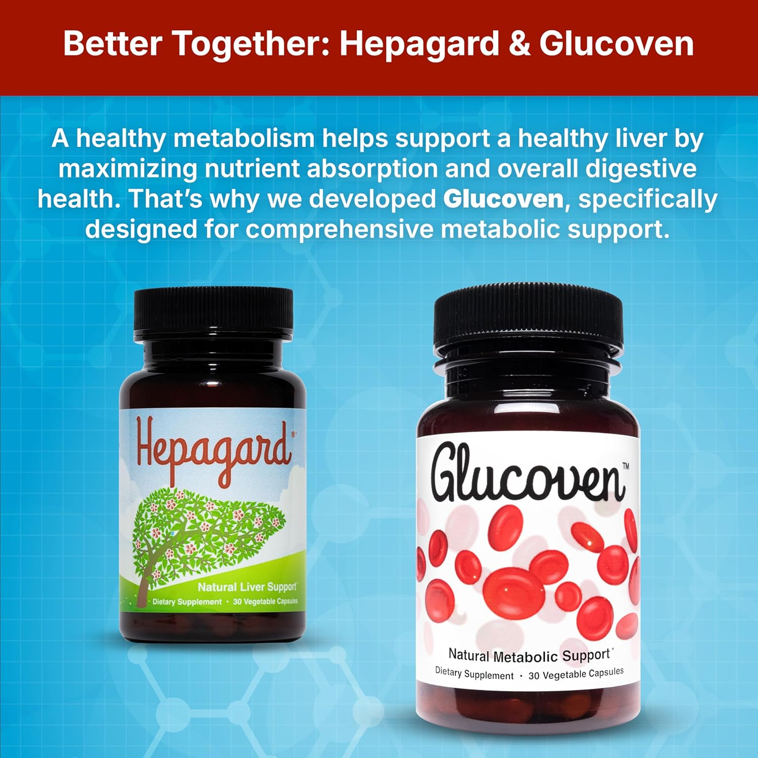 Hepagard Natural Liver Support Supplement 30 Capsules