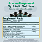 Digestive Health Probiotic - Gut Support for Men & Women - Vegan & Gluten Free - 60 Delayed-Release Capsules (30-Day Supply)
