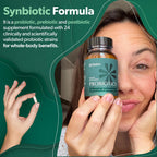 Digestive Health Probiotic - Gut Support for Men & Women - Vegan & Gluten Free - 60 Delayed-Release Capsules (30-Day Supply)