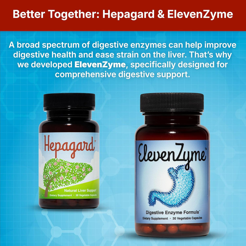 Hepagard Natural Liver Support Supplement 30 Capsules