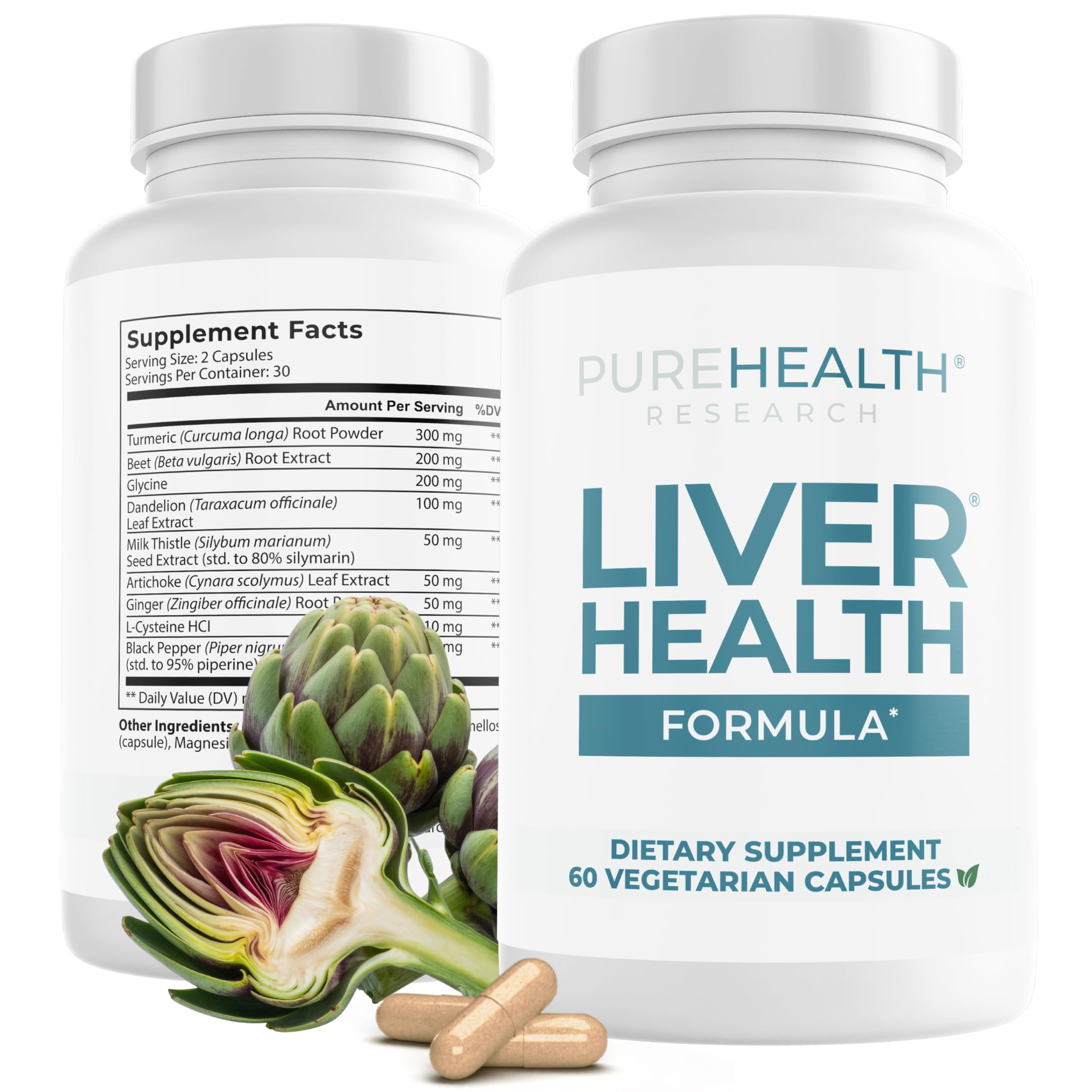 PUREHEALTH RESEARCH Liver Health – Advanced Liver Cleanse, Detox & Repair Support